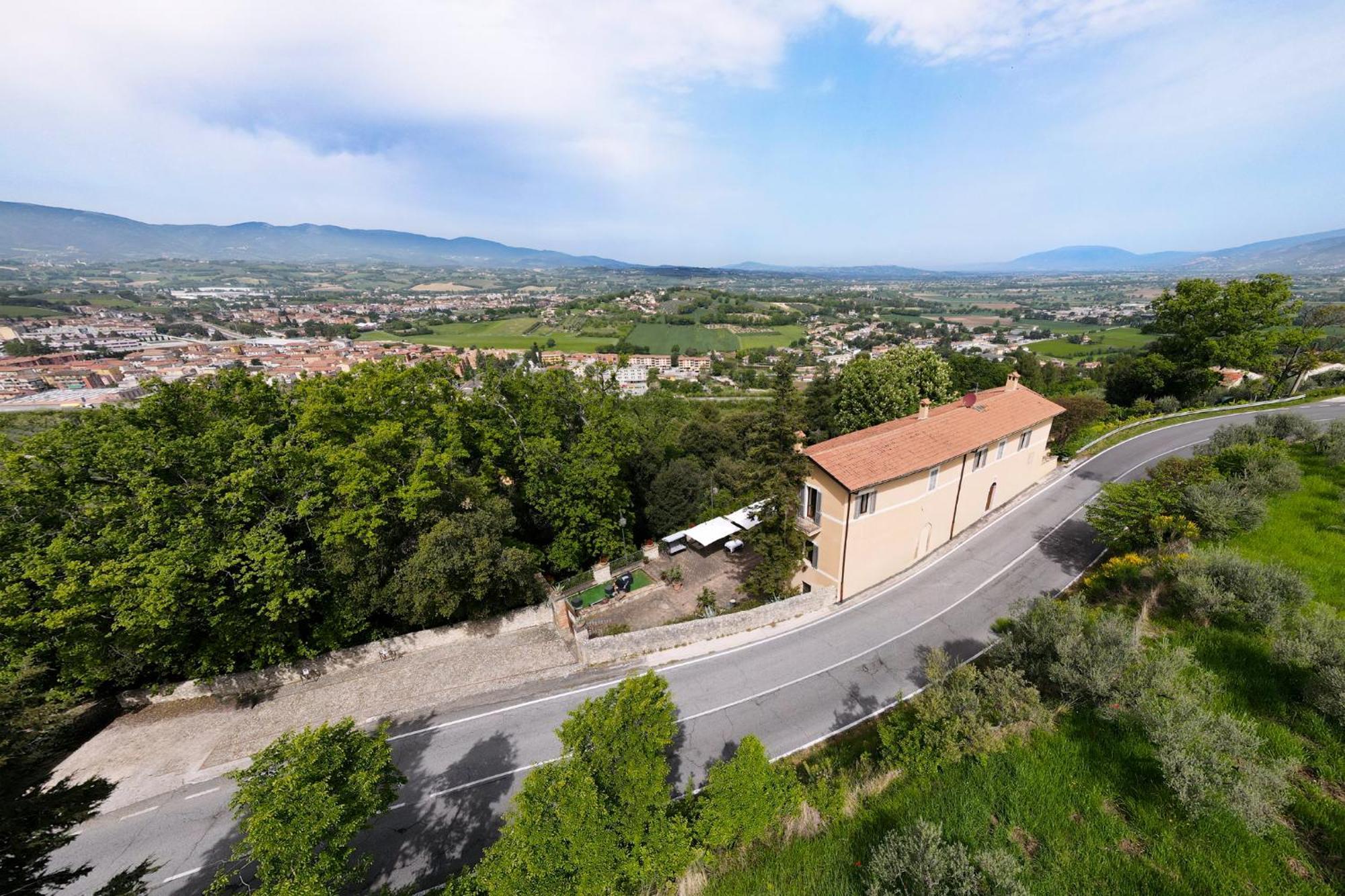 Agriturismo Villino Bellavista スポレート エクステリア 写真